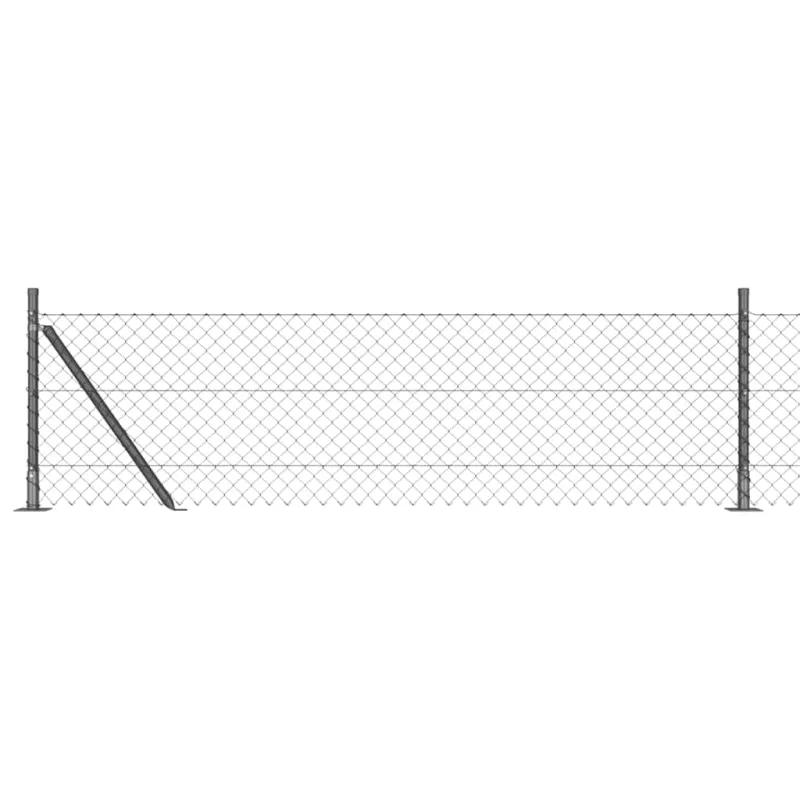 Suvirinta vielos tvora su betono baze 25 x 0,4 m (P x A)
