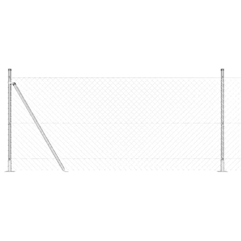 Suvirinta vielos tvora su betono baze 10 x 1 m (P x A)