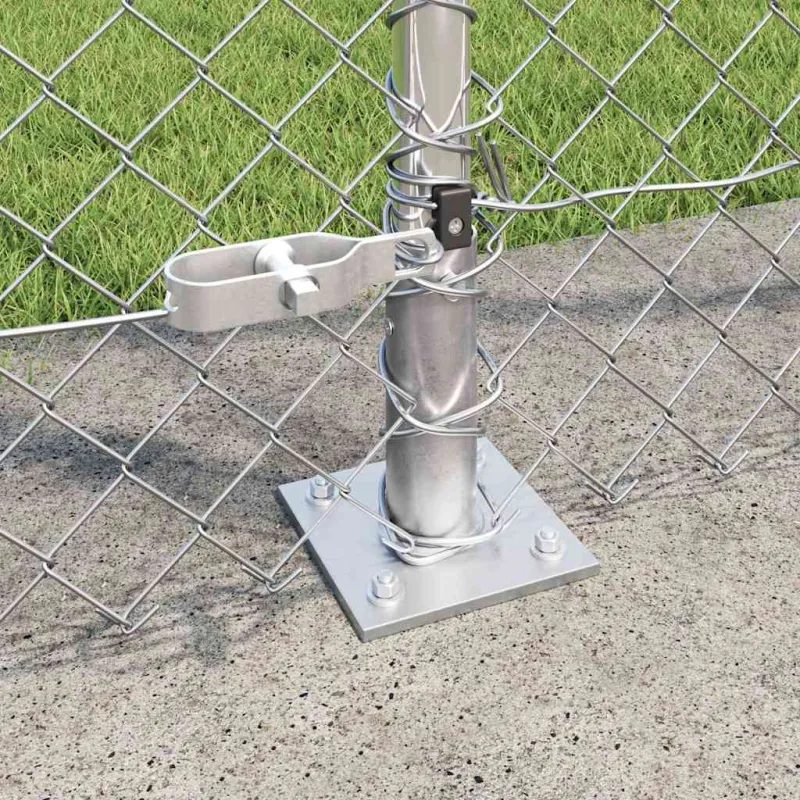 Suvirinta vielos tvora su betono baze 10 x 1,5 m (P x A)