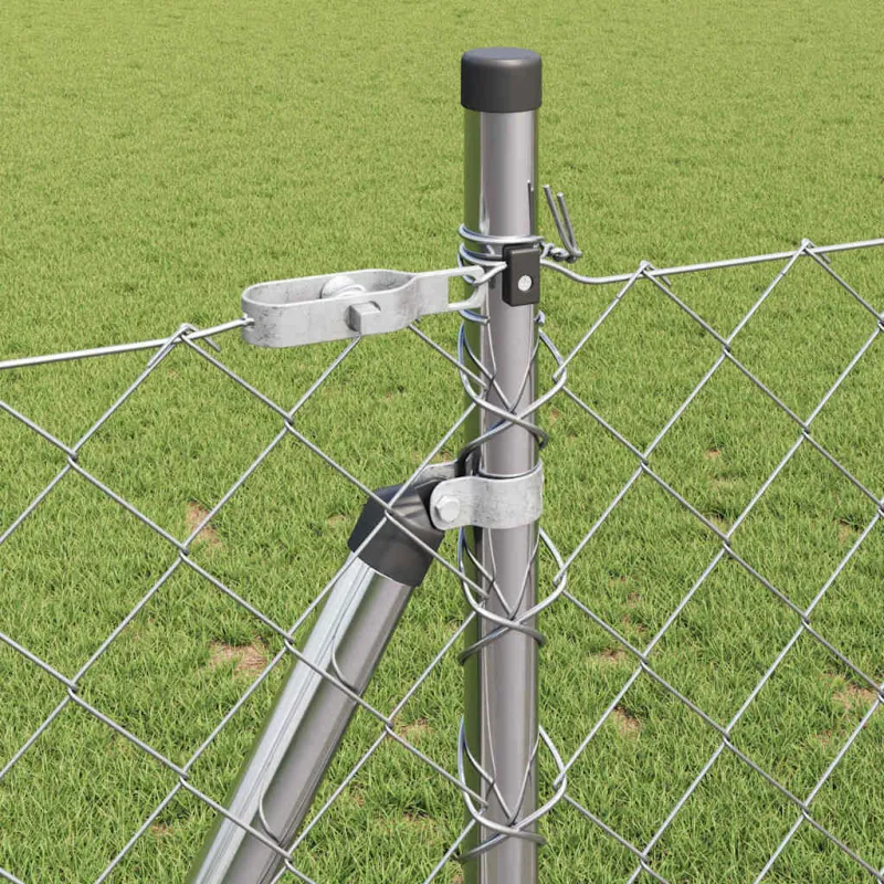 Suvirinta vielos tvora su betono baze 10 x 0,8 m (P x A)