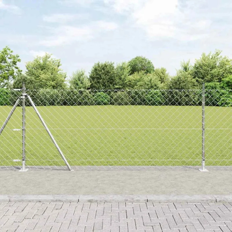 Suvirinta vielos tvora su betono baze 10 x 1 m (P x A)