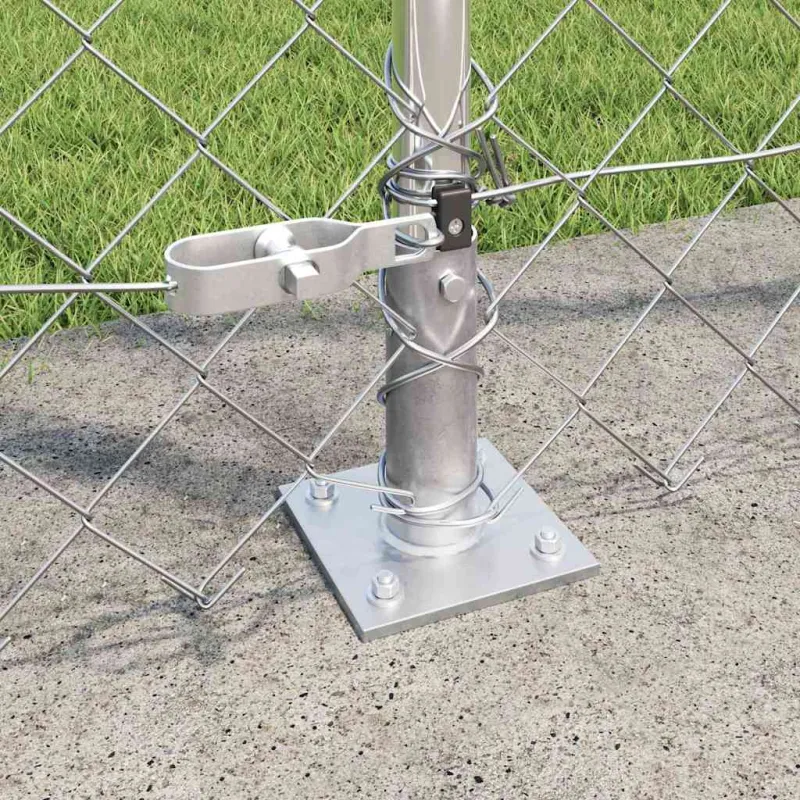 Suvirinta vielos tvora su betono baze 10 x 1,4 m (P x A)