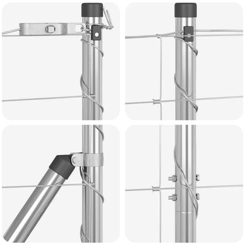 Pagrindo Suvirintas Vielos Tvora 25 x 1,5 m (Plotis x Aukštis)