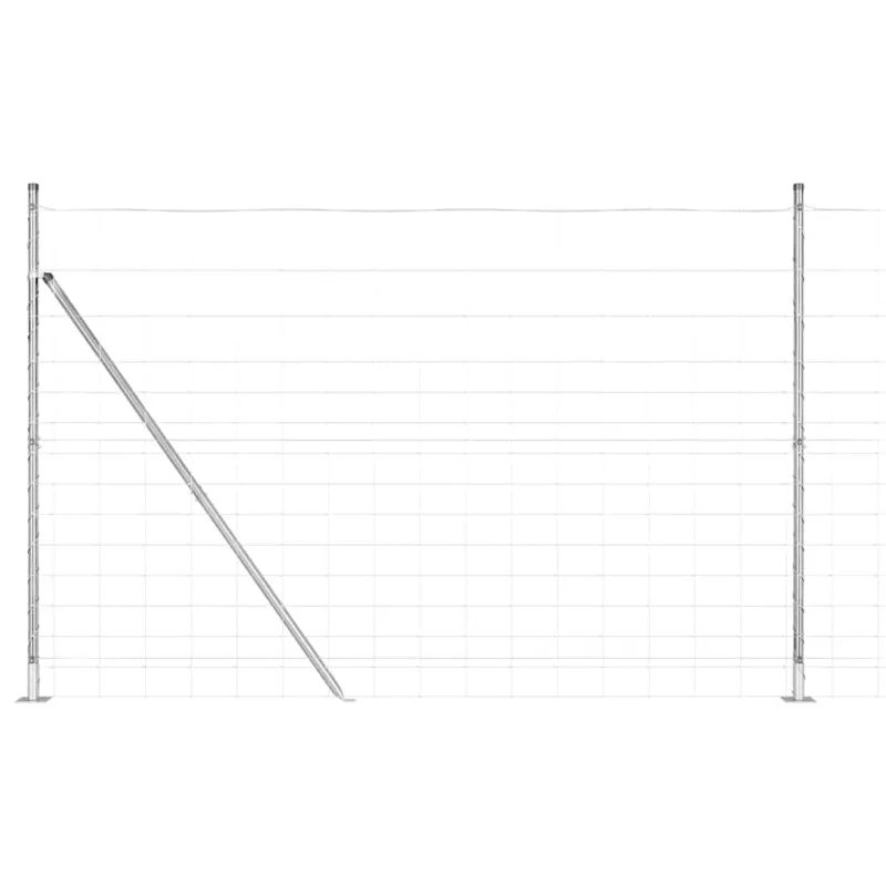 Suvirinta vielos tvora su betono baze 25 x 1,6 m (A x H)