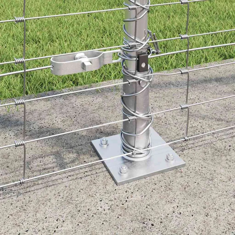 Suvirinta vielos tvora su betono pagrindu 25 x 1,6 m (A x H)