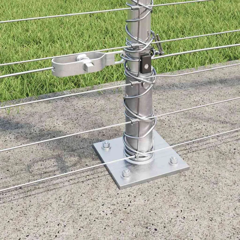 Suvirinta vielos tvora su betono baze 25 x 1,6 m (A x H)