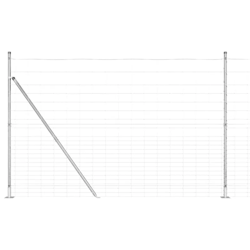 Suvirinta vielos tvora su betono baze 25 x 1,6 m (A x H)