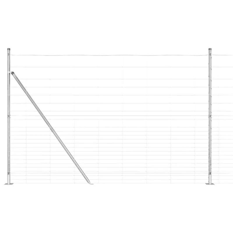 Suvirinta vielos tvora su betono baze 25 x 1,6 m (A x H)