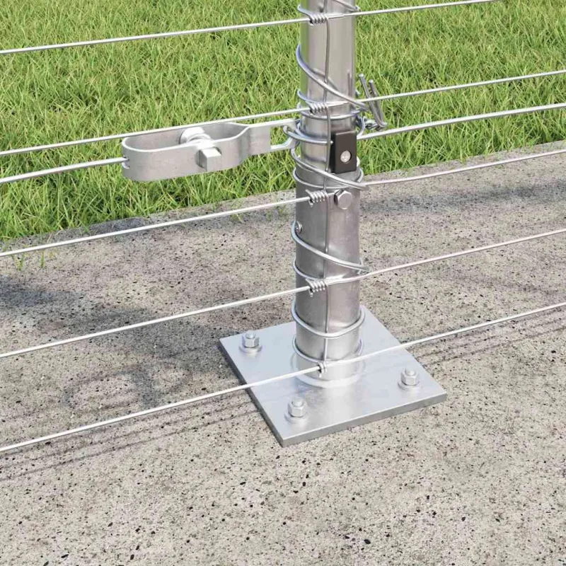 Suvirinta vielos tvora su betono baze 25 x 1,6 m (A x H)