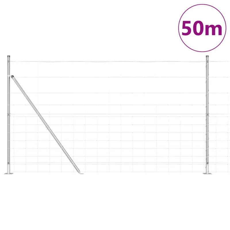 Suvirinta vielos tvora su betono baze 50 x 1,4 m (P x A)