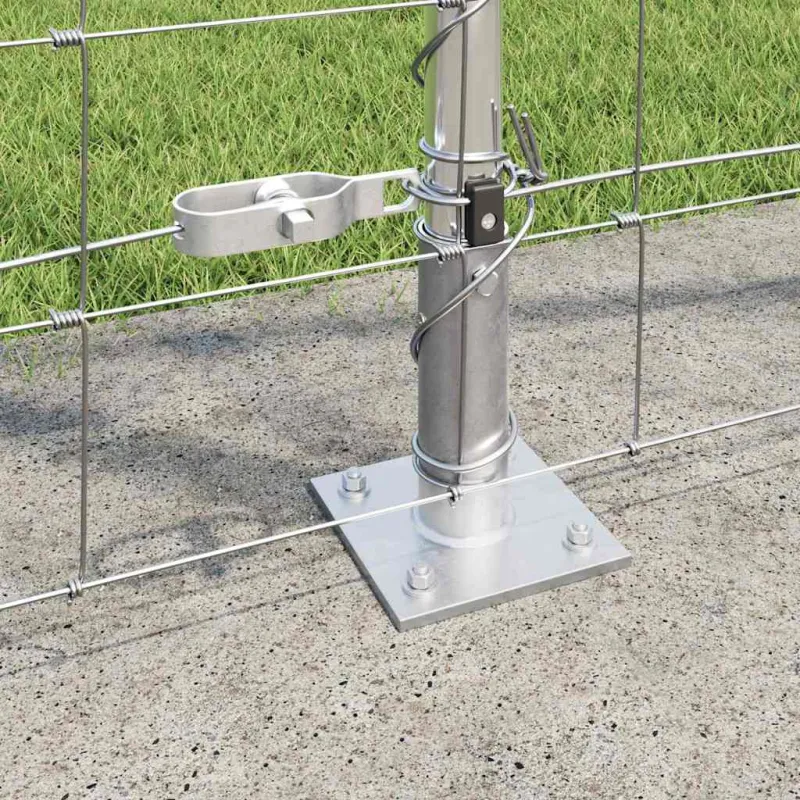 Suvirinta vielos tvora su betono baze 50 x 1,4 m (P x A)
