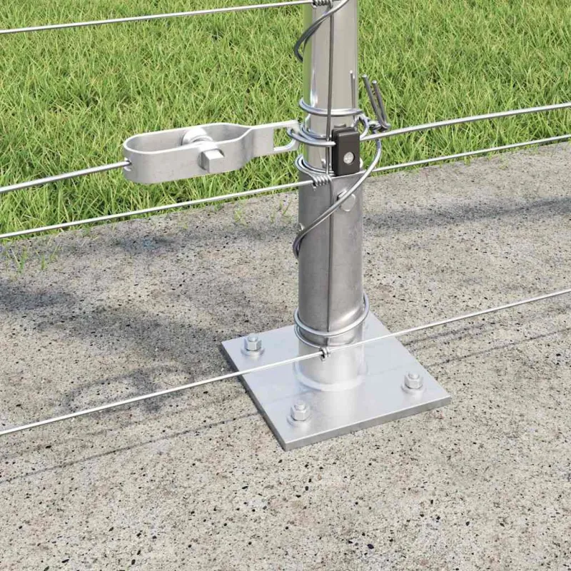 Suvirinta vielos tvora su betono baze 50 x 1,4 m (P x A)
