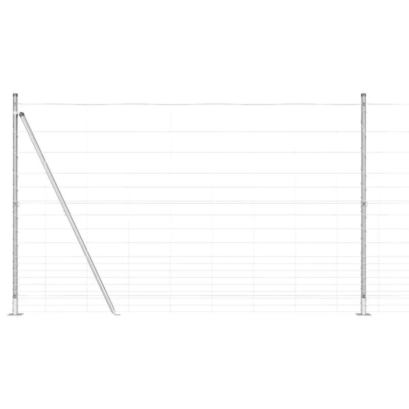 Suvirinta vielos tvora su betono baze 50 x 1,5 m (P x A)