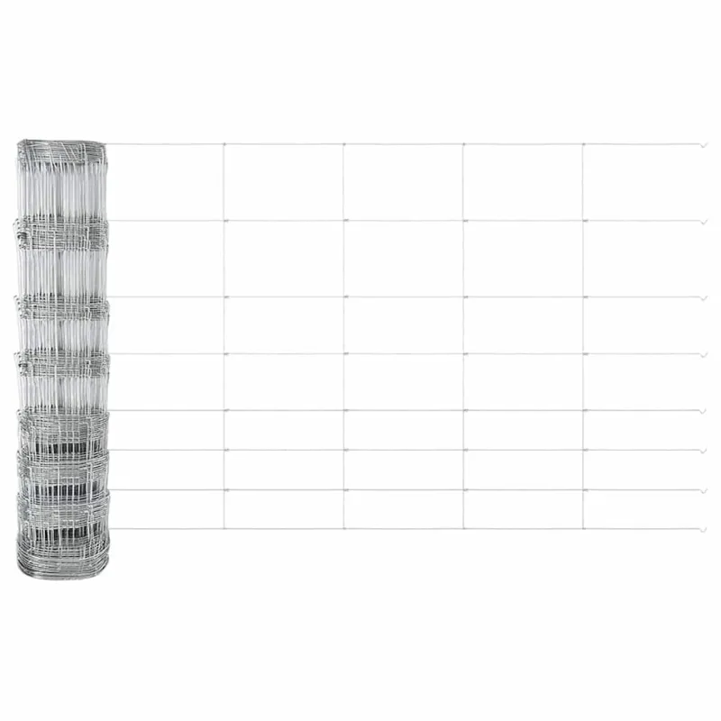 Suvirinta vielos tvora su betono baze 100 x 1 m (W x H)