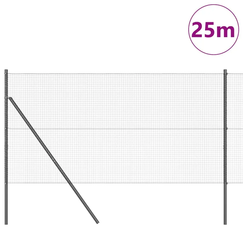 Pagrindo Suvirintas Vielos Tvora 25 x 1,2 m (Plotis x Aukštis)