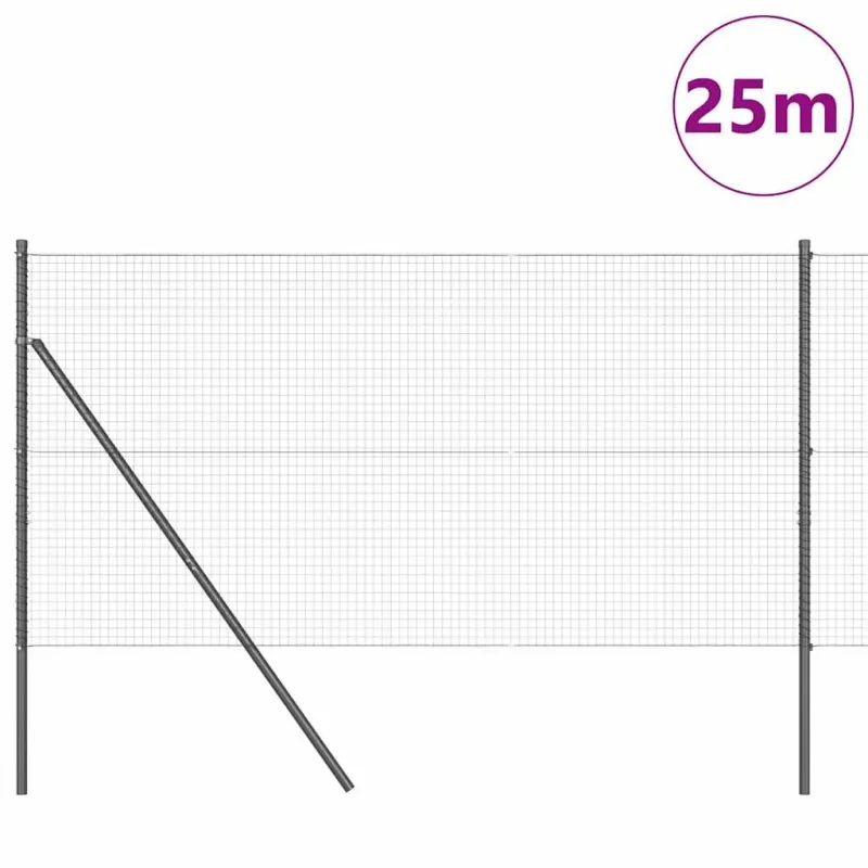 Pagrindo Suvirintas Vielos Tvora 25 x 1,4 m (Plotis x Aukštis)