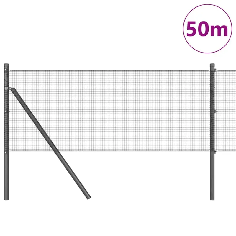 Pagrindo Suvirintas Vielos Tvora 50 x 0,4 m (W x H)