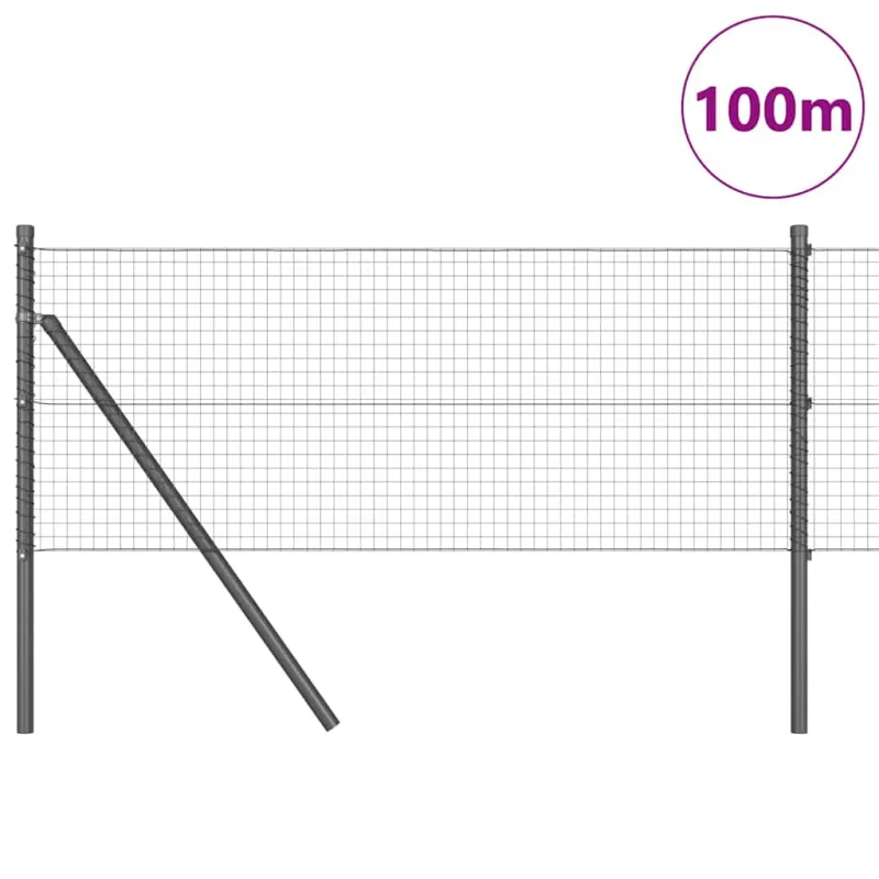 Pagrindo Suvirintas Vielos Tvora 100 x 0,8 m (Plotis x Aukštis)