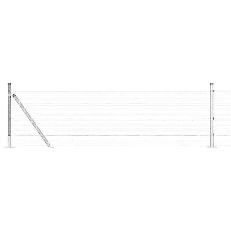 Suvirinta vielos tvora su betono baze 10 x 0,6 m (P x A)