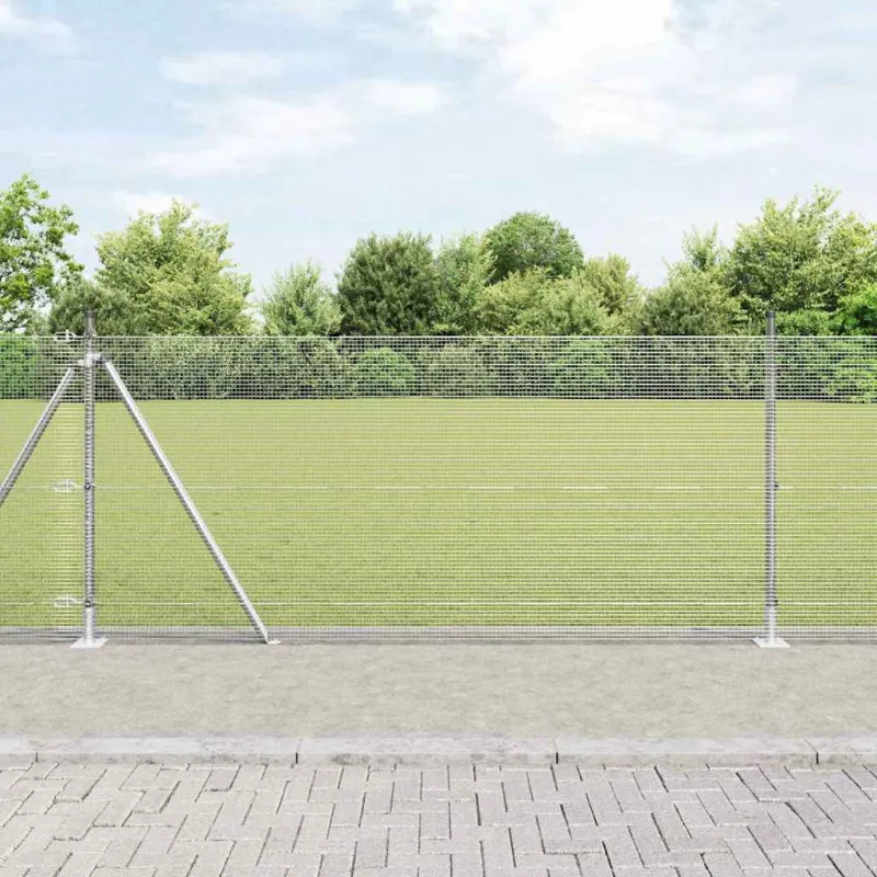 Suvirinta vielos tvora su betono baze 10 x 1 m (P x A)