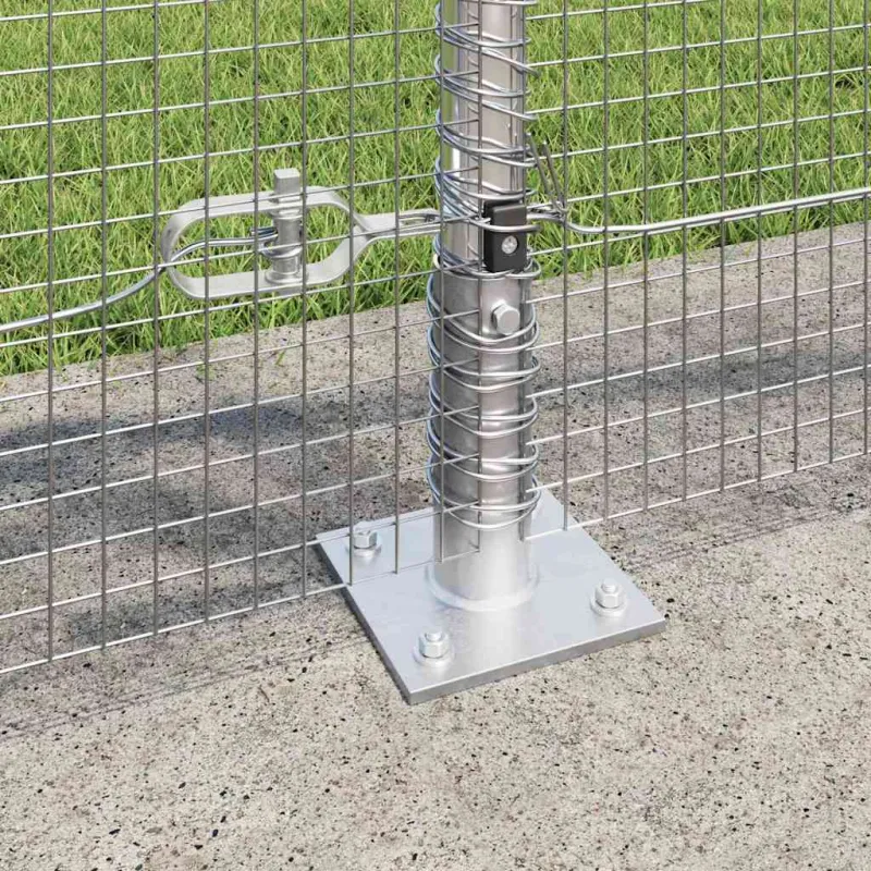 Suvirinta vielos tvora su betono baze 10 x 1 m (P x A)
