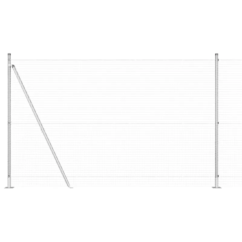 Suvirinta vielos tvora su betono baze 10 x 1,5 m (P x A)