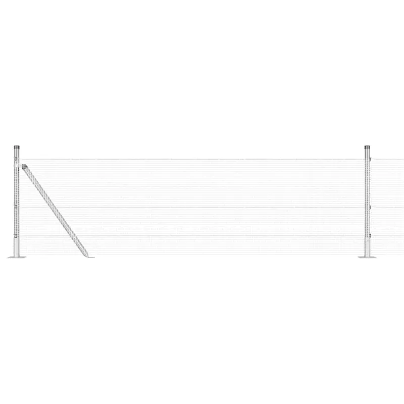 Suvirinta vielos tvora su betono baze 25 x 0,4 m (P x A)