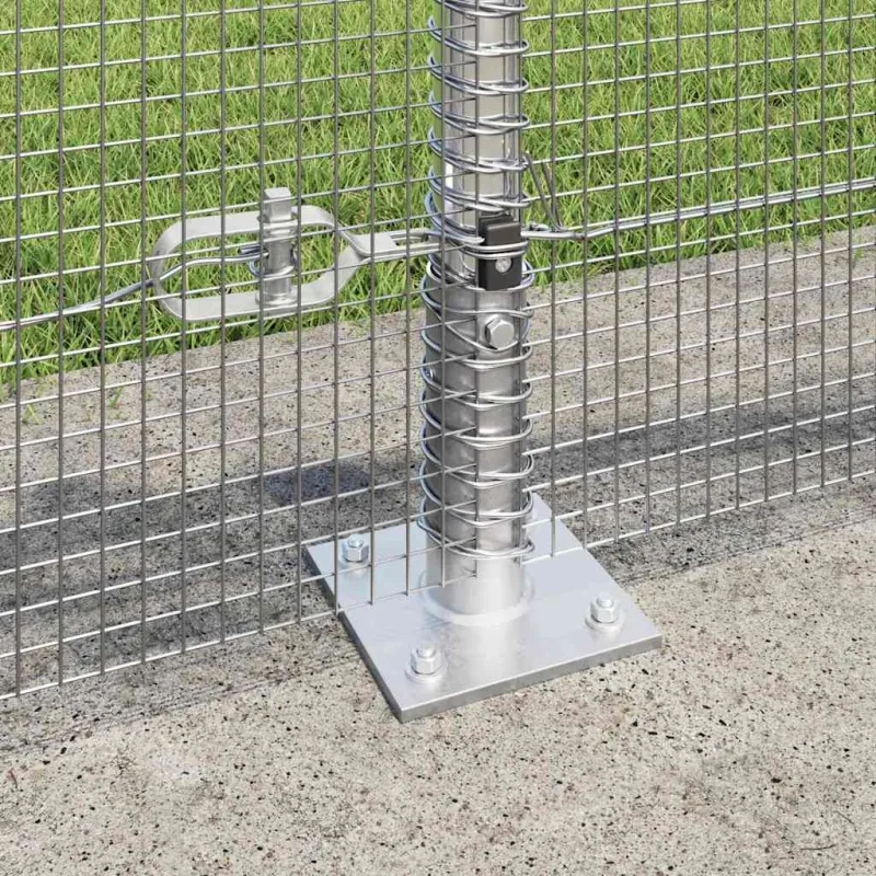 Suvirinta vielos tvora su betono baze 25 x 0,6 m (W x H)