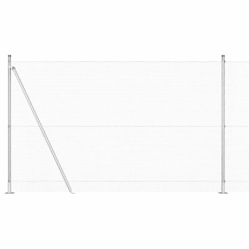Suvirinta vielos tvora su betono baze 25 x 1,6 m (A x H)