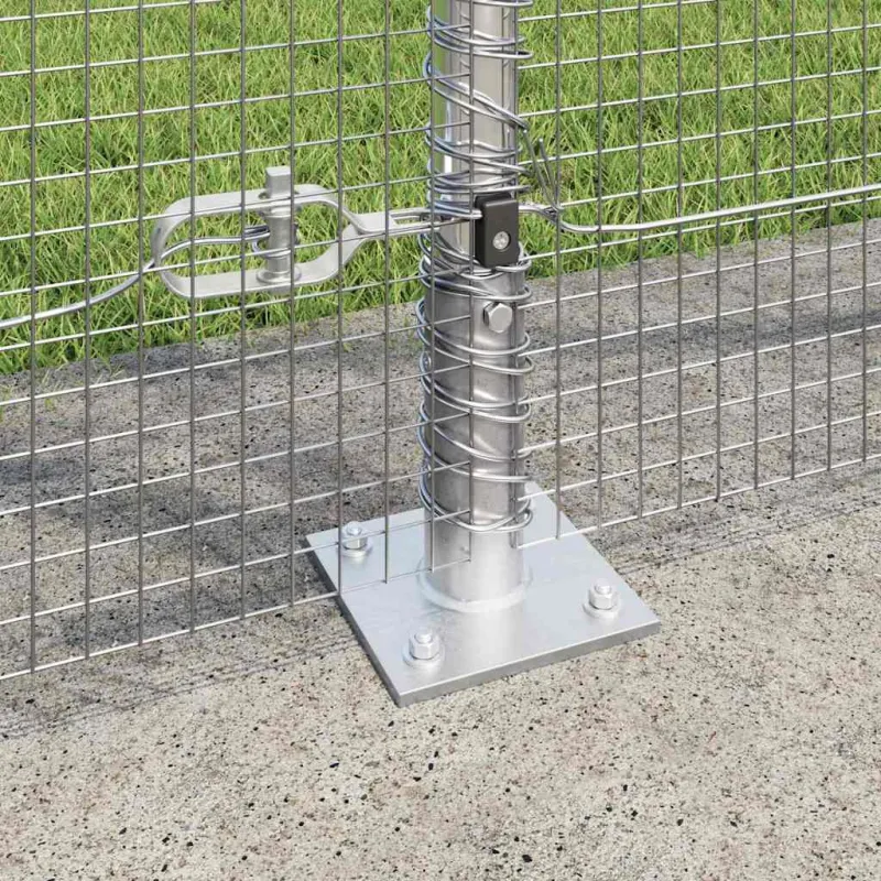 Suvirinta vielos tvora su betono baze 25 x 1,6 m (A x H)