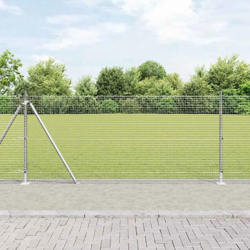 Suvirinta vielos tvora su betono baze 50 x 0,8 m (P x A)