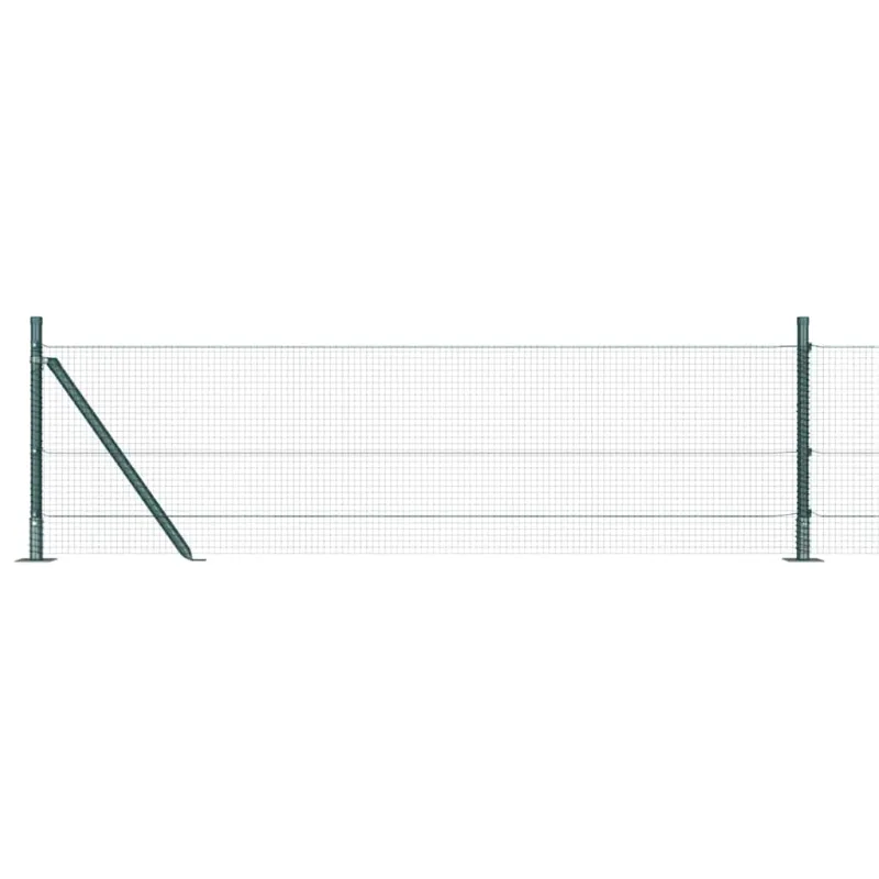 Suvirinta vielos tvora su betono baze 50 x 0,4 m (W x H)