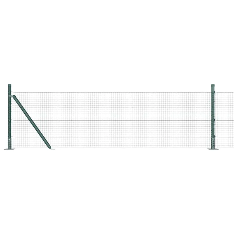 Suvirinta vielos tvora su betono baze 100 x 0,4 m (W x H)