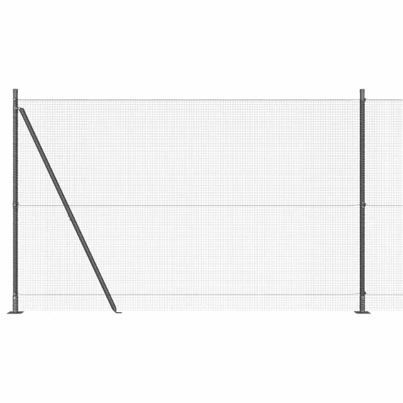 Suvirinta vielos tvora su betono baze 25 x 1,6 m (A x H)
