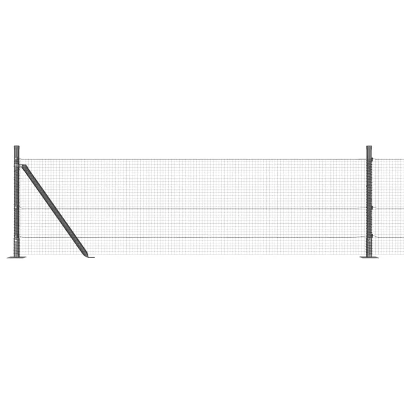 Suvirinta vielos tvora su betono baze 100 x 0,4 m (W x H)