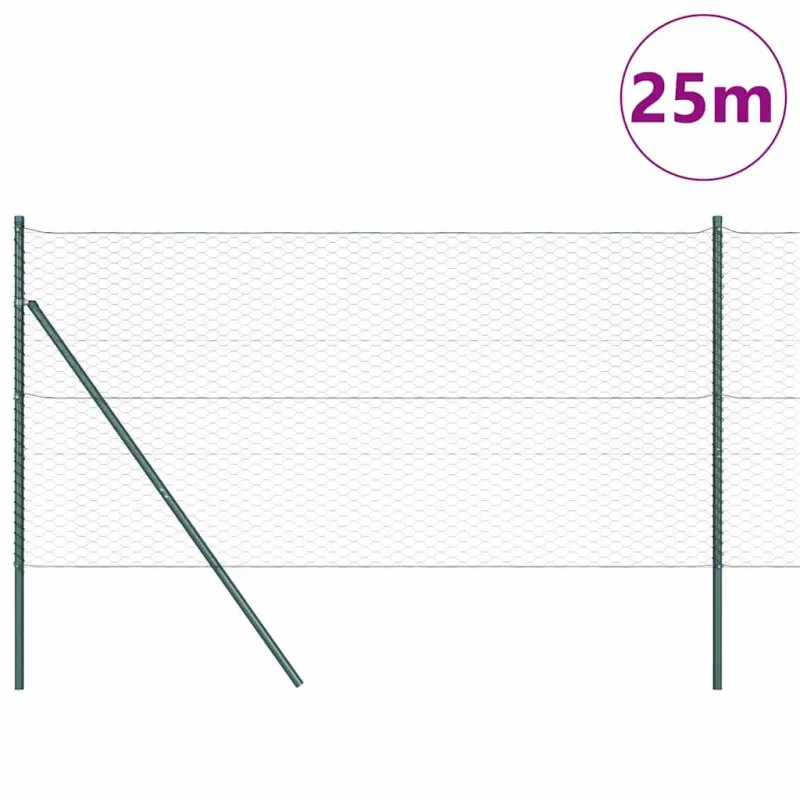 Pagrindo Suvirintas Vielos Tvora 25 x 1,4 m (Plotis x Aukštis)