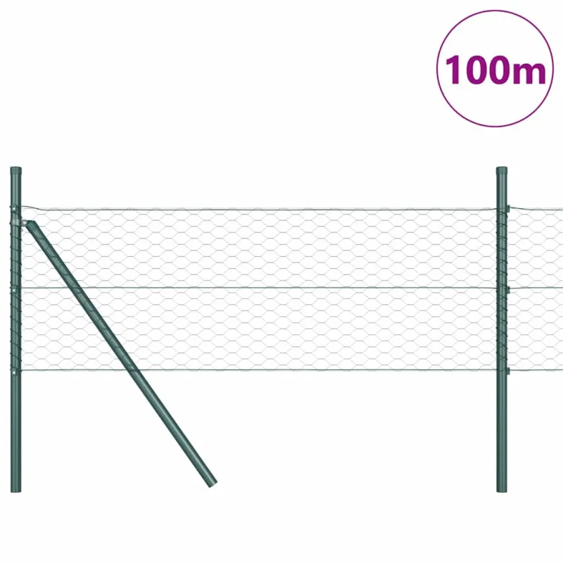 Pagrindo Suvirintas Vielos Tvora 100 x 0,5 m (W x H)