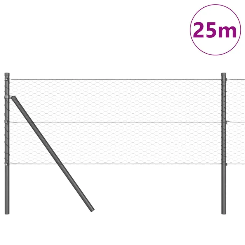 Pagrindo Suvirintas Vielos Tvora 25 x 0,6 m (W x H)