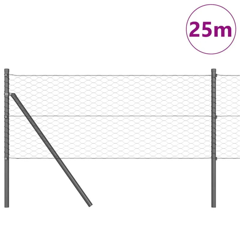 Pagrindo Suvirintas Vielos Tvora 25 x 0,6 m (W x H)