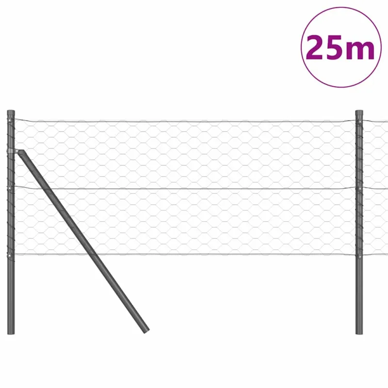 Pagrindo Suvirintas Vielos Tvora 25 x 0,6 m (W x H)