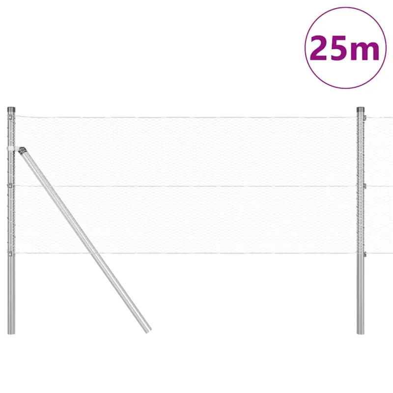 Pagrindo Suvirintas Vielos Tvora 25 x 0,6 m (W x H)