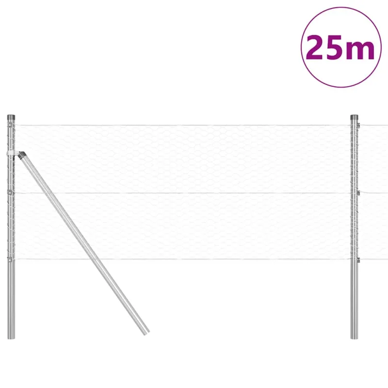 Pagrindo Suvirintas Vielos Tvora 25 x 0,6 m (W x H)