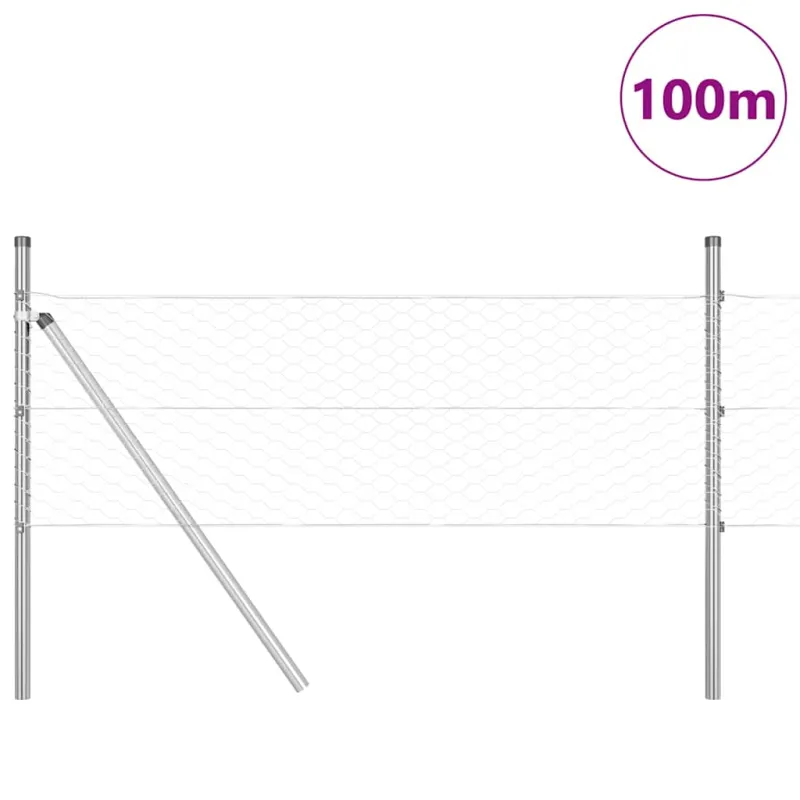Pagrindo Suvirintas Vielos Tvora 100 x 0,5 m (W x H)