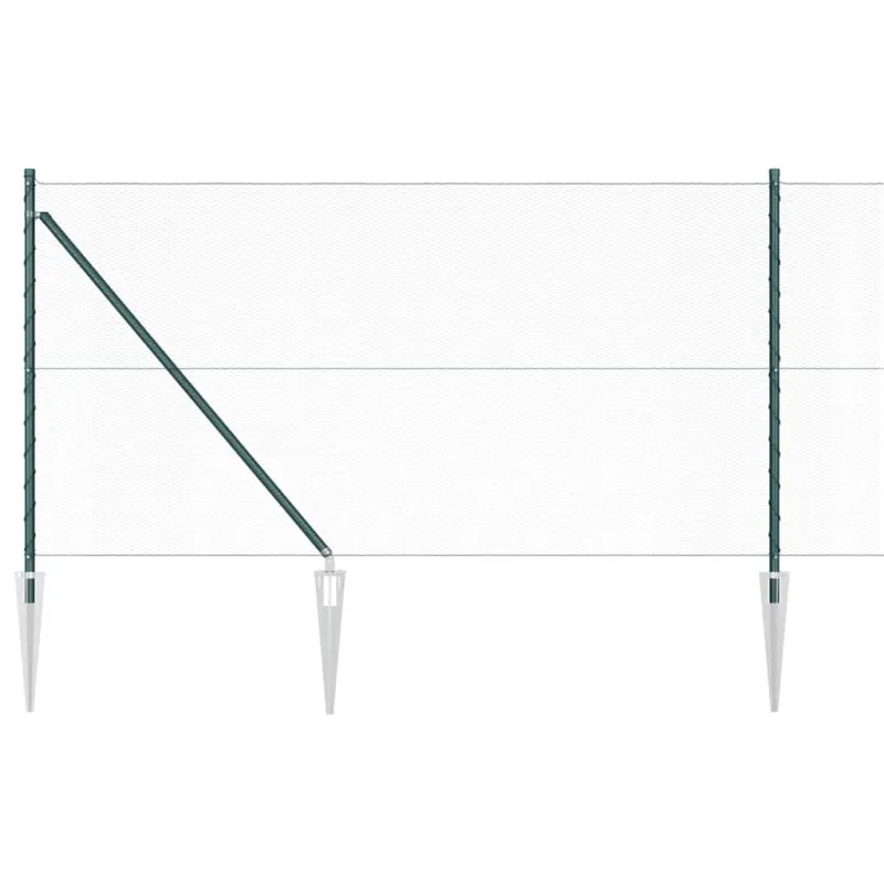 Suvirintas vielinis tvoras su smailiais galais 10 x 1 m (P x A)