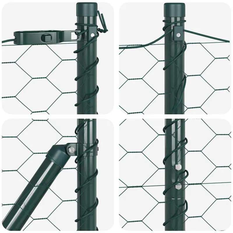 Suvirintas vielinis tvoras su smailiais galais