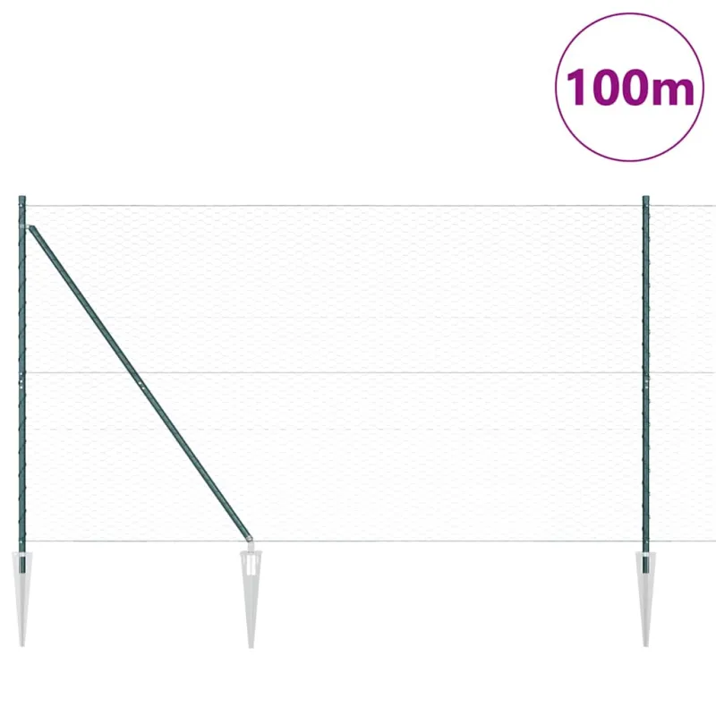 Suvirintas vielinis tvoras su smailiais galais