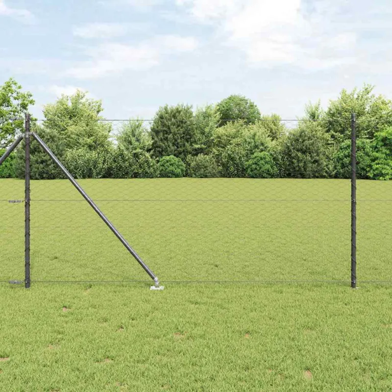 Suvirintas vielinis tvoras su smailiais galais 10 x 1 m (P x A)