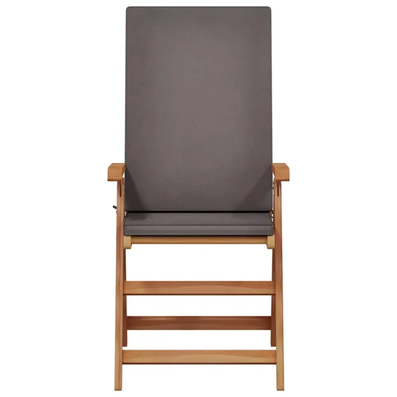 Sodo Kėdė 8 pcs Ruda ir pilka 57 x 71.5 x 104 cm