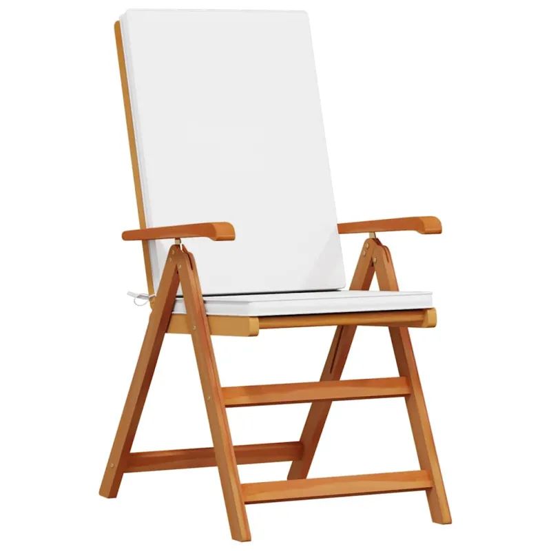 Sodo Kėdė 4 pcs Ruda ir balta 57 x 71.5 x 104 cm