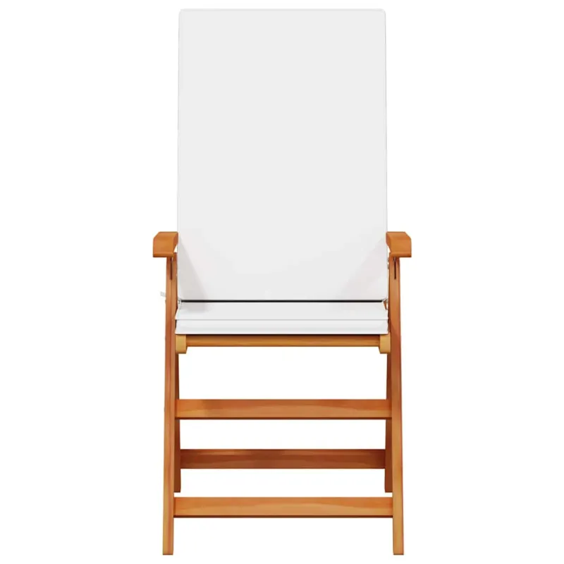 Sodo Kėdė 6 pcs Ruda ir balta 57 x 71.5 x 104 cm
